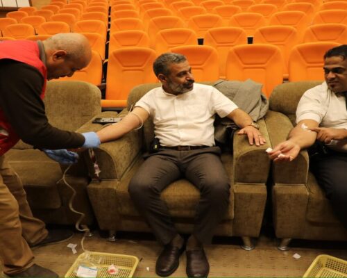مديرية البلديات العامة تنظم حملة التبرع بالدم