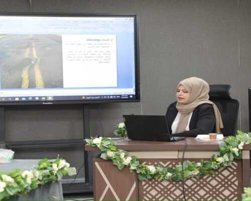 مديرية البلديات العامة تنظم ورشة تدريبية عن عيوب الرصف الاسفلتي والخرساني وطرق صيانتها