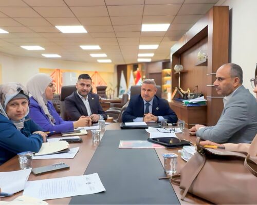 ‏مدير عام البلديات يعقد اجتماع وبحضور مدير عام التخطيط العمراني حول تنفيذ القرار 320 لسنة 2022