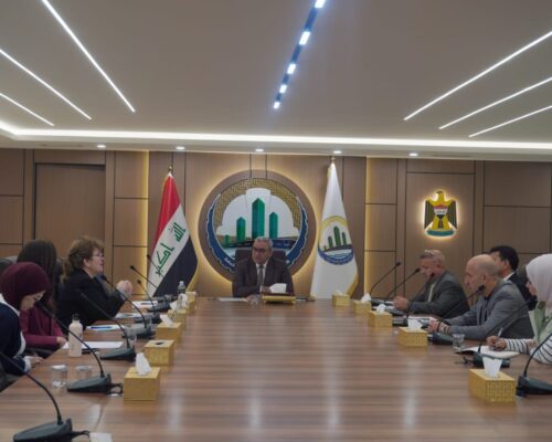 مدير عام البلديات العامة يشارك في اجتماع فريق الحوكمة الشاملة في العراق GIZ