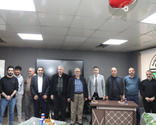 مديرية البلديات العامة تودع احد منتسبيها بعد احالته الى التقاعد