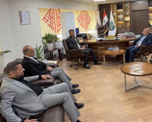 مدير عام البلديات العامة يلتقي محافظ النجف الاشرف لبحث تطوير الواقع الخدمي في المحافظة